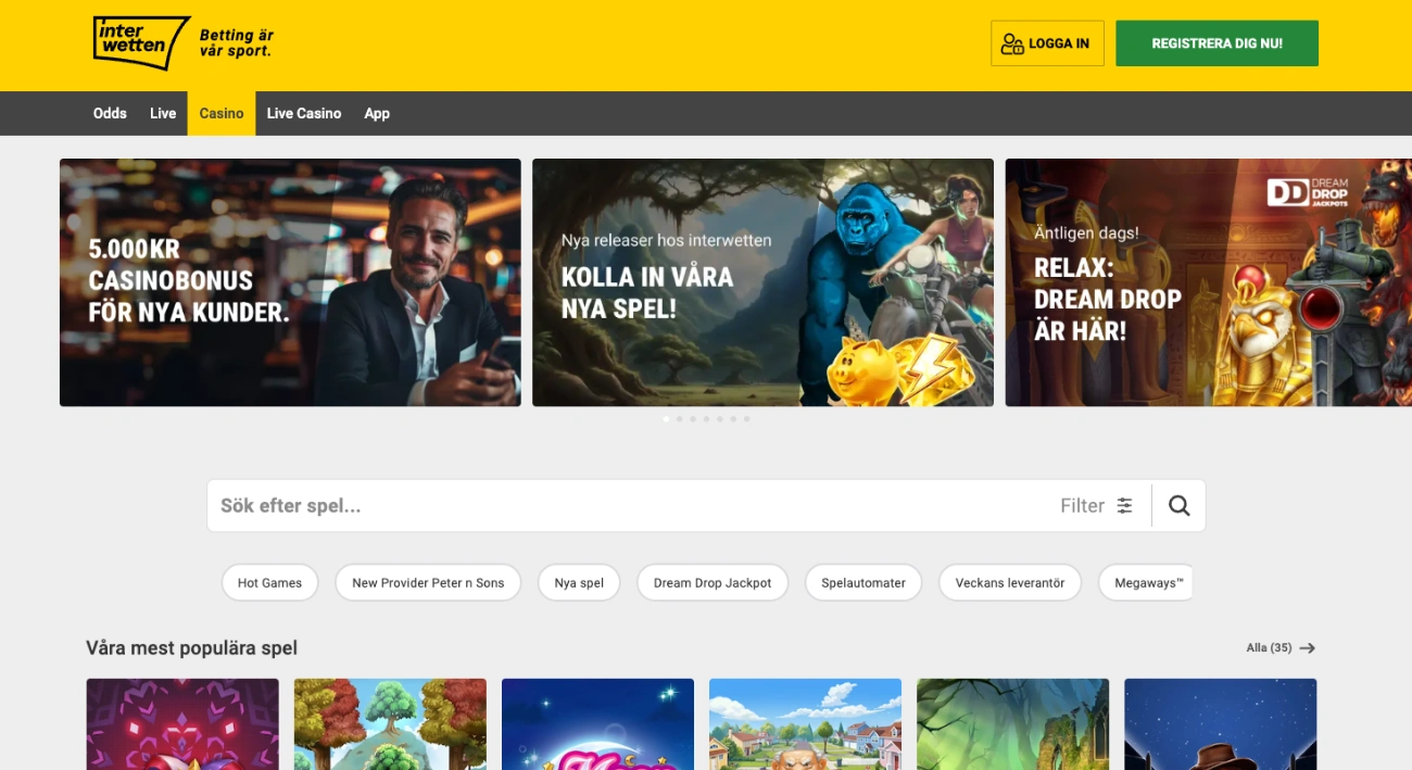 Interwetten casino Sverige